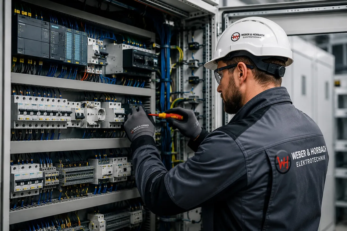 Fachgerechter Aufbau einer elektrotechnischen Anlage